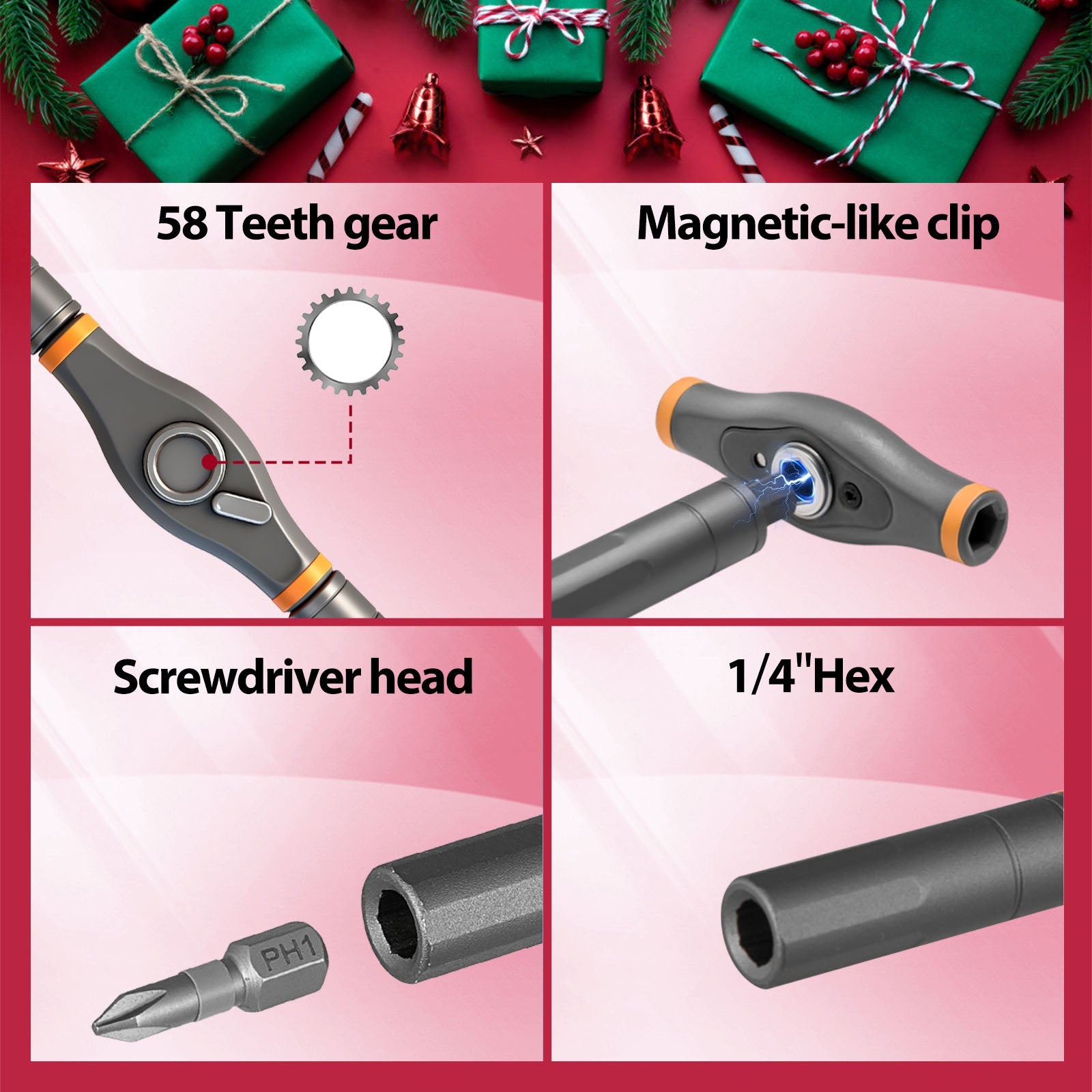 24 in 1 Magnetic Screwdriver Set