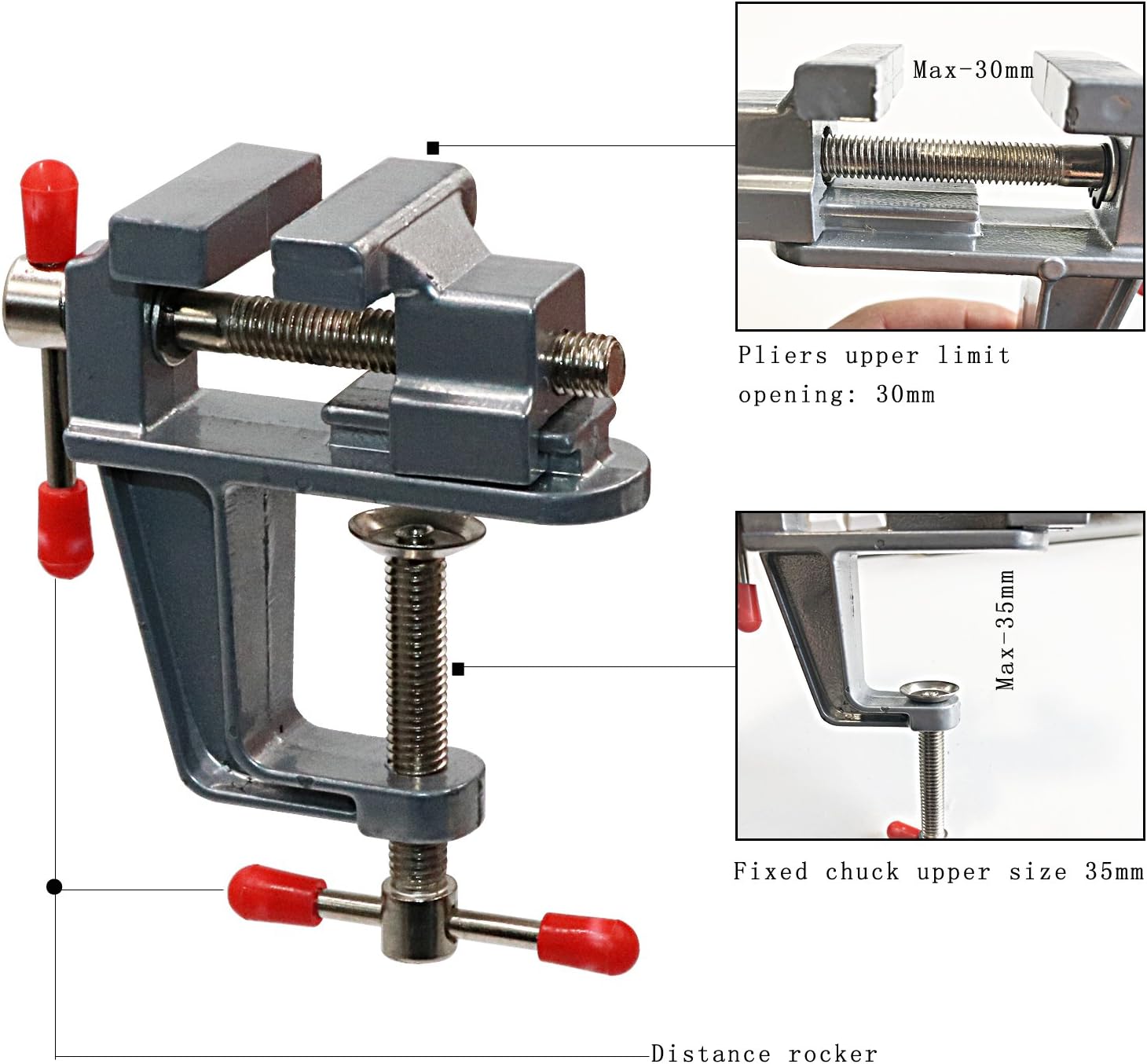 Light Duty Mini Table Clamp