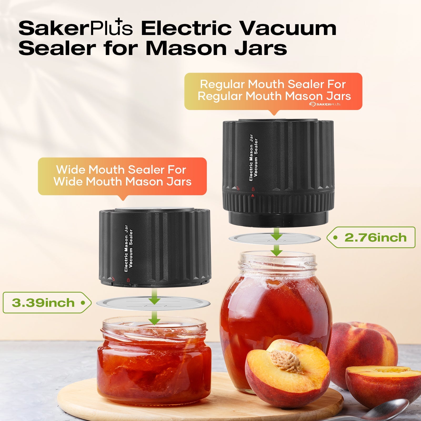 Electric Mason Jar Vacuum Sealer